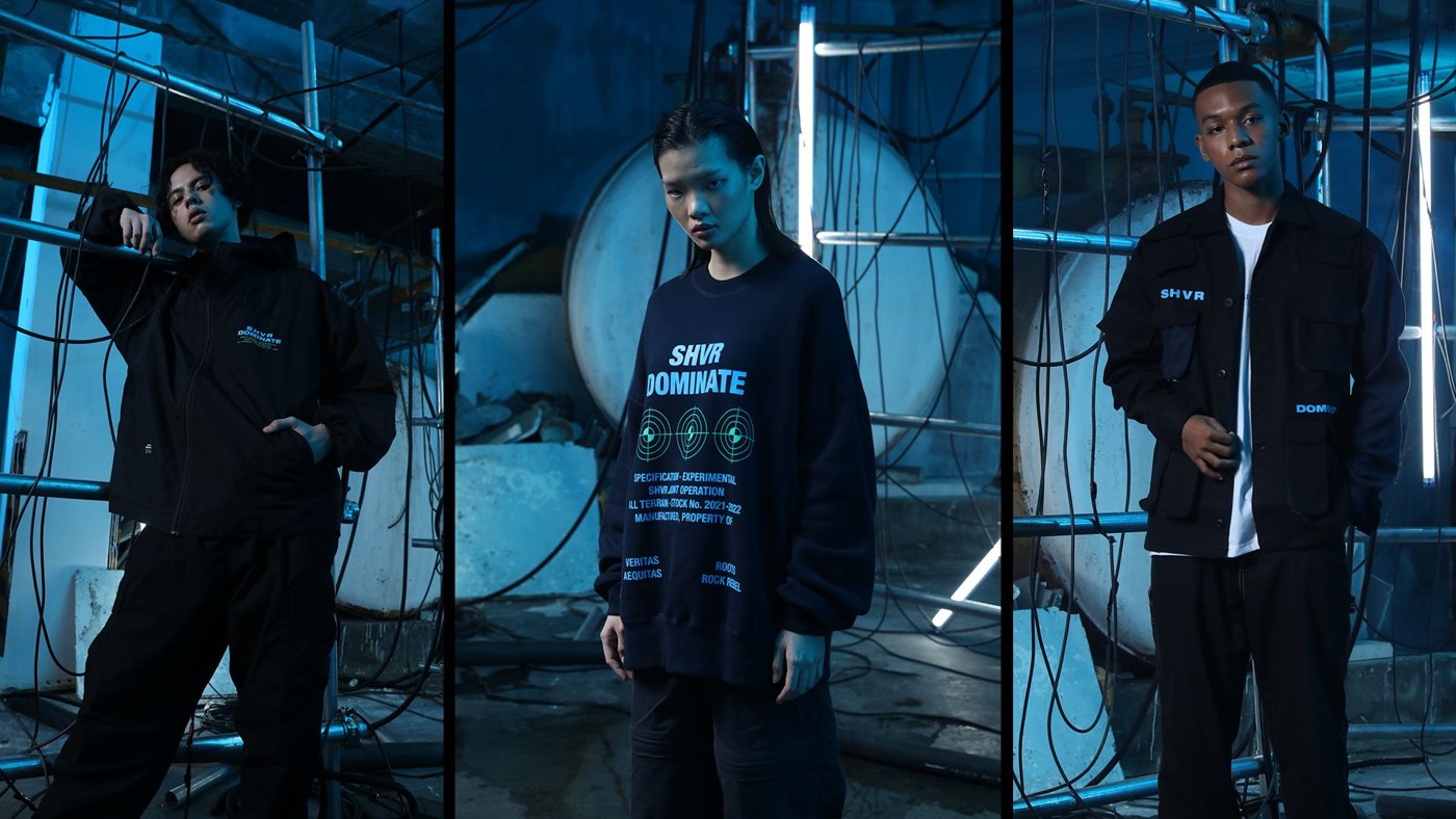 SHVR x Dominate — project visual from Chalif Rafi’s portfolio